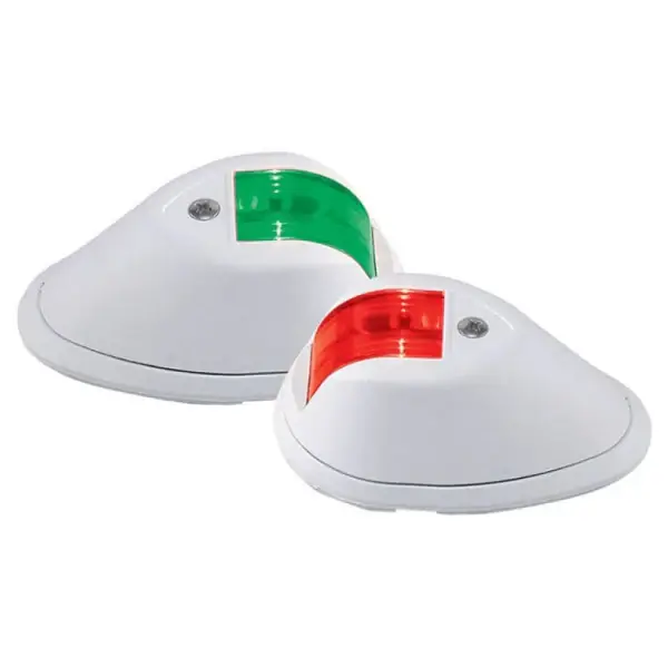 Perko Port and Starboard Side Navigation Light Kit White - 0254W00DP1 Petit Prix