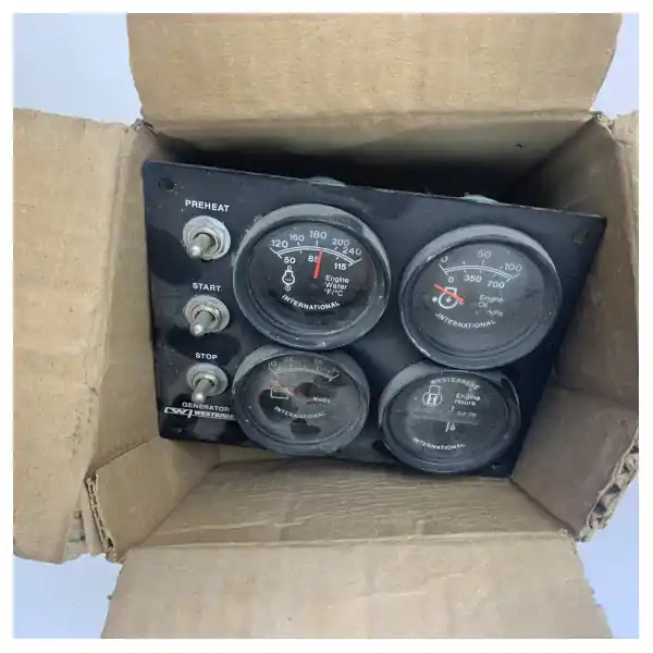 Expédition Rapide Westerbeke 12V Generator Control Panel 036539