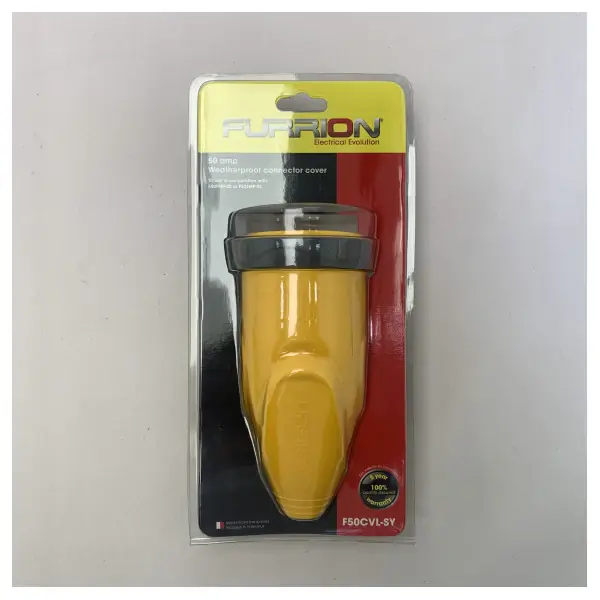 Furrion F50CVL-SY YELLOW 50 AMP Female Connector Cover Expédié Aujourd'hui