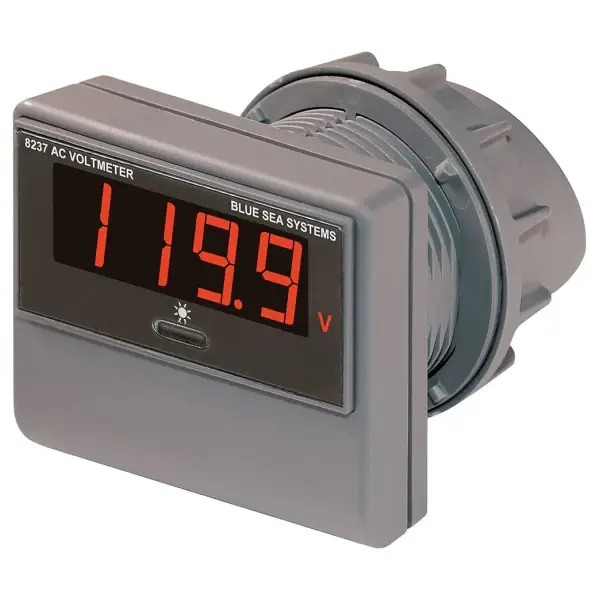 Jusqu'à Épuisement Des Stocks Blue Sea 8237 AC Digital Voltmeter 80 to 270V