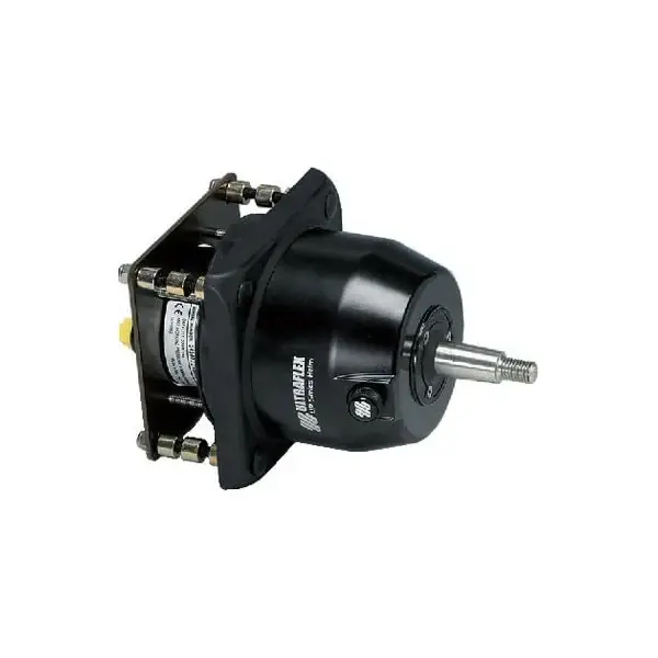 Uflex X56 Square Mounting Flange for Steering Black Promotion Saisonnière