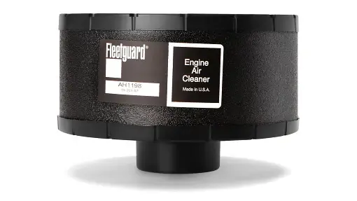 Commander Maintenant Fleetguard AH1198 Engine Air Filter Housing Black