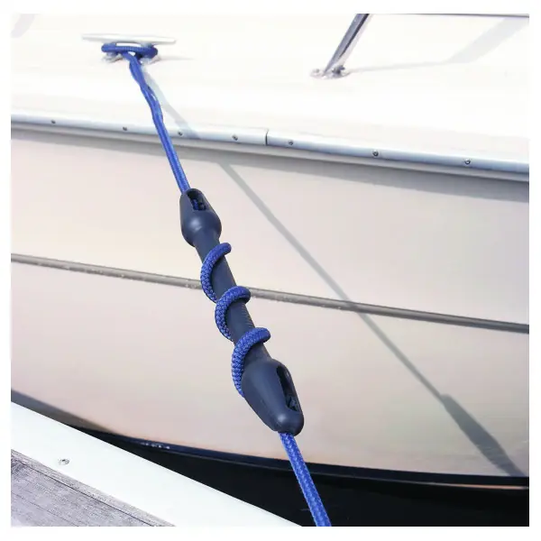 Dock Edge Rubber Mooring Snubber Black 14 - 18 mm Dernier Modèle