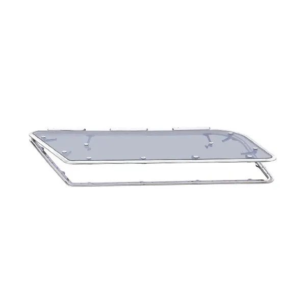 Nemo Aluminum White Coated Opening Flybridge Hatch Petit Prix