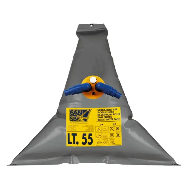 Can SE4323 Flexible Black Water Tank 55L Gray Super Prix