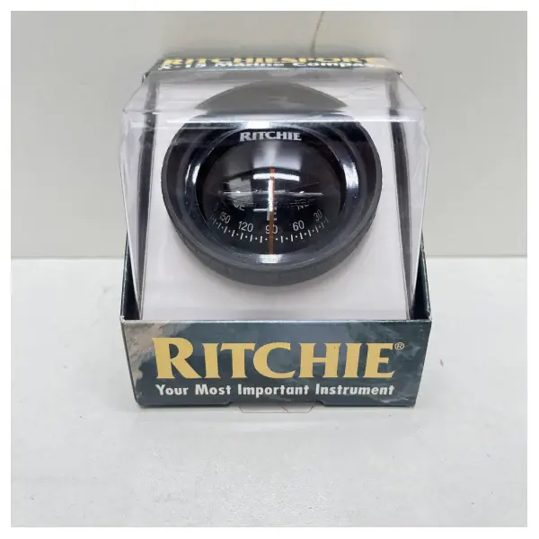 Ritchie X-15ibb Dash Style Mounting Compass Black Soldes
