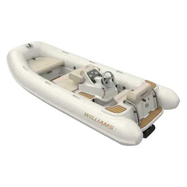 Réduction Unused Williams Jet Tender Turbojet 385 From 2016 with Audio and VHF 100 HP 0 Engine Hours