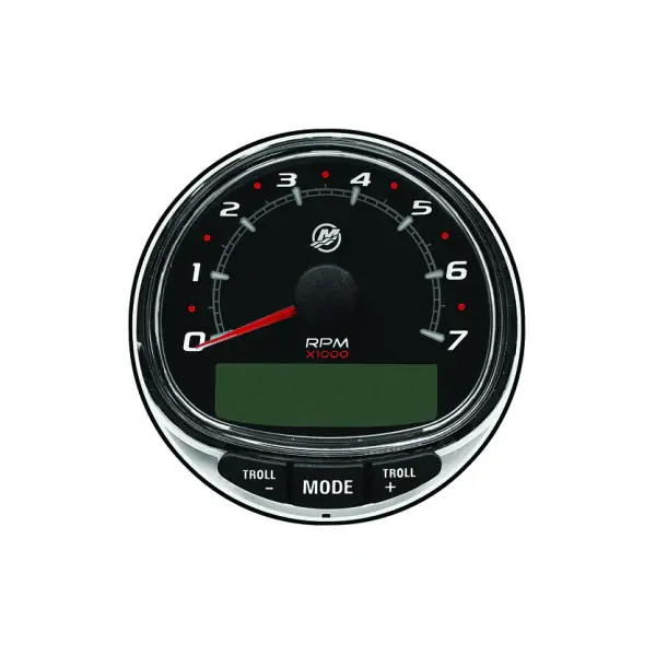 Mercury Smartcraft SC1000 Tachometer Black - 79-8M0135641 Quantité Limitée