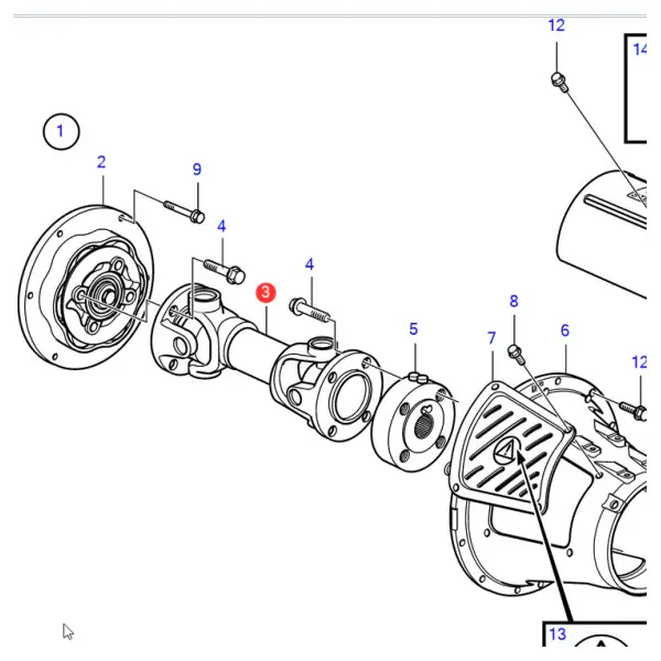 Meilleur Choix Volvo Penta Engine Drive Shaft Link L335 - 405 mm - 3861048
