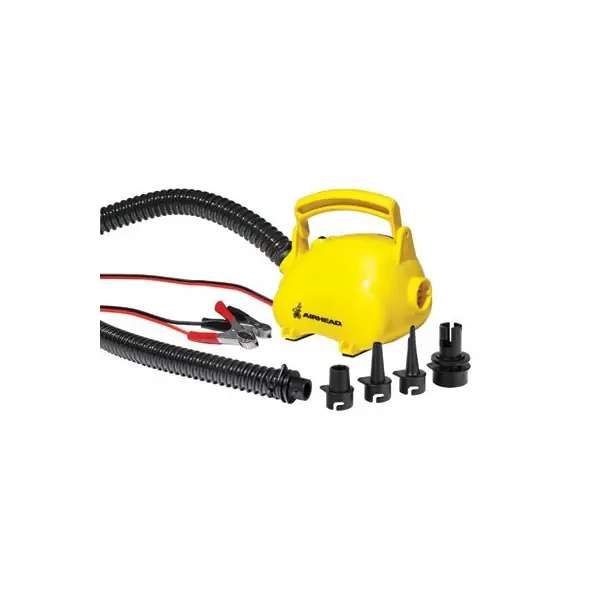 Seulement Aujourd'hui Airhead Pig Yellow 12V Funsports Air Pump - AHP -12ap