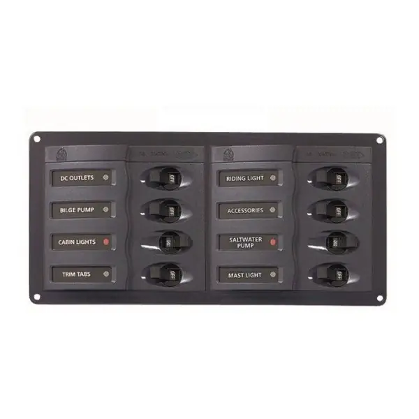 Bep 8 -function electric switch panel DC 12V - 901h Must-Have