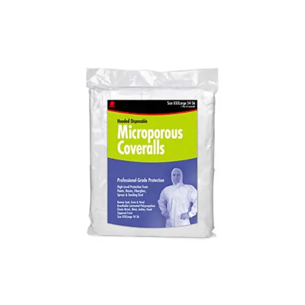 Livraison Express Buffalo Microporous Disposable Coverall with Hood - 68254