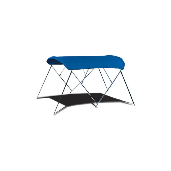 Carver 3 Bow 85 to 90 inch Pacific Blue Bimini Canvas Cover - 405A04 Commander Vite