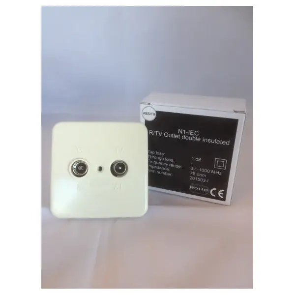 Cobham Sailor N1 -IC R/TV Outlet Double Isolated - 201503 Prix Bas