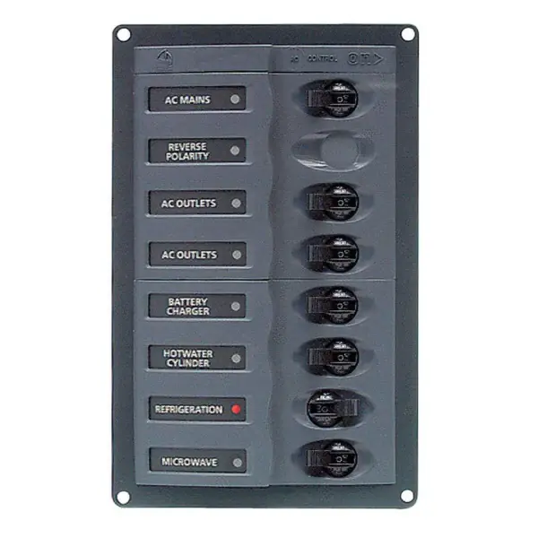 Bon Marché Bep Circuit Breaker Panel 6 Function 110V-900-ACM6W-110V