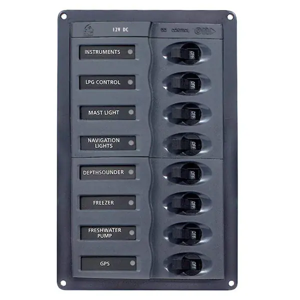 Achetez Aujourd'hui Bep Circuit Breaker Panel DC 12V 8 Function - 901V -12VDC