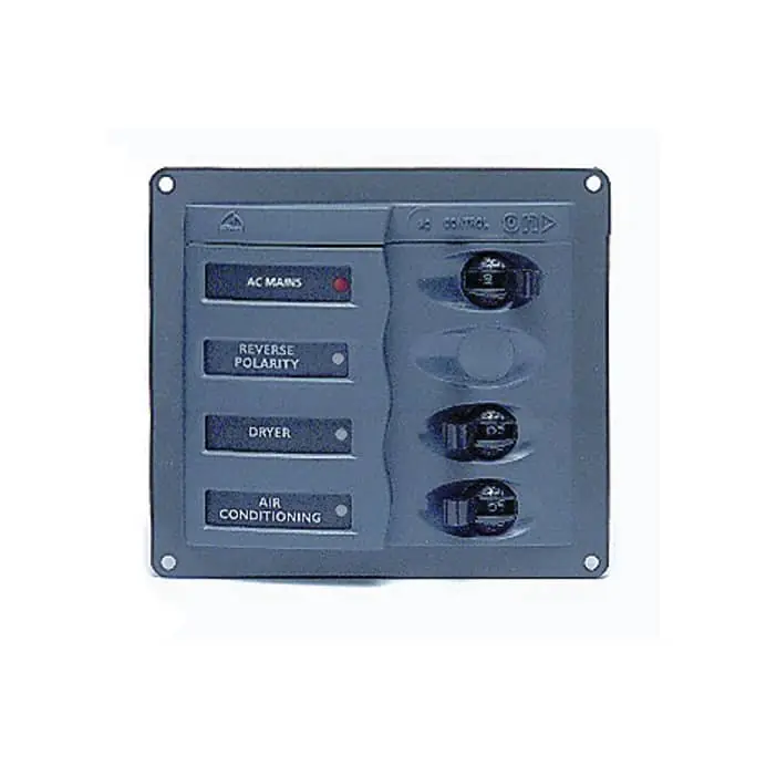 Achetez Aujourd'hui Bep Circuit Breaker Panel AC 110V 2x Single pole 2x15A 1x Double pole 1x30a