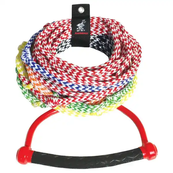 Airhead Shockwave Towable 8 Section Waterski Rope -AHSR -8 Prix Bas