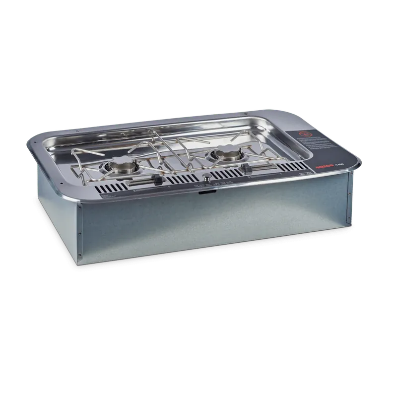 Dometic Origo 4100 Stainless Steel 2 Burner Alcohol Stove Without Glass Plate Meilleur Choix