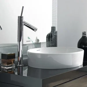 Hansgrohe Axor Stainless Steel Single Lever High Rise Mixer Tab - 10129000 Nouveauté