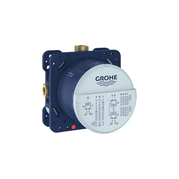 Grohe Built -In Shower Mixer 2 Outlets Chrome - 35600000 Produit De Marque