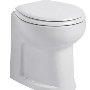 Prix Choc Planus Elite white short 24V electric marine toilet