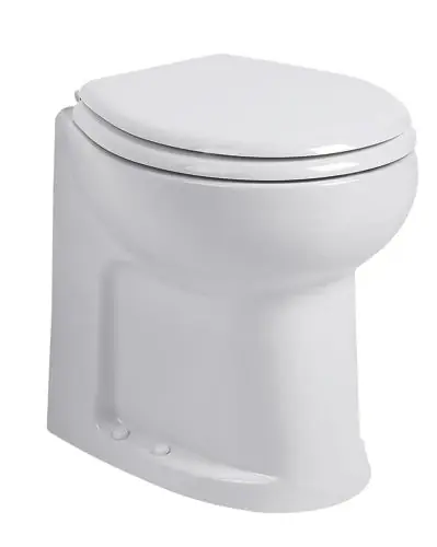 Prix Choc Planus Elite white short 24V electric marine toilet
