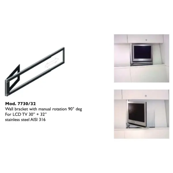 Commander Maintenant Sea and Symphony 7730 Series TV Wall Bracket 90 Degree 32 inch