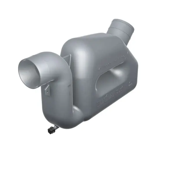 Vetus LP60 60 mm Plastic Exhaust Waterlock Vente Flash