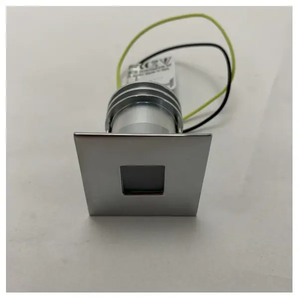 BCM LED Chrome Downlight Spot 3383/K3W-37/3 12/24V Expédié Aujourd'hui