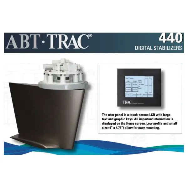 ABT-Trac 440 Hydraulic Digital Fin Stabilization System Kit Dernière Chance