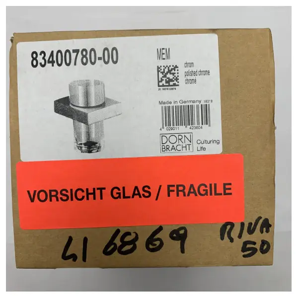DonBracht Mem Wall Mounted Glass Holder - 83400780-00 Produit De Marque
