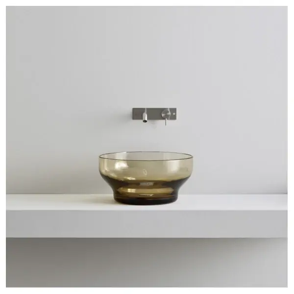 Rexa Design Murano Bronz V30 Rectangular CountertePop Sink with Overflow Promotion Saisonnière