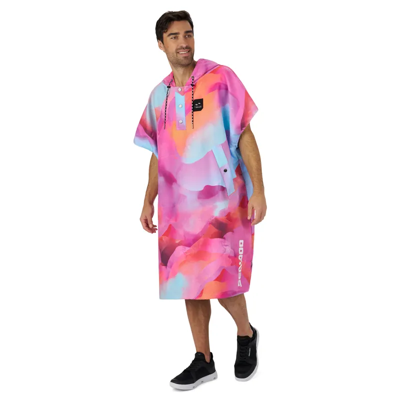 Dernière Chance Poncho Sea-Doo unisexe à séchage rapide par Slowtide