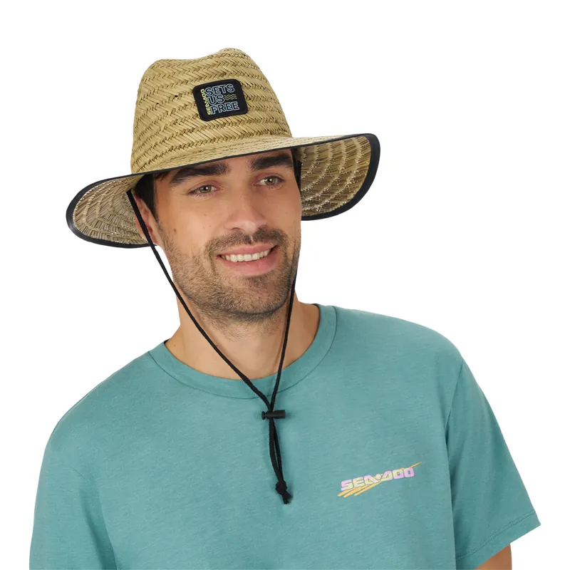 Chapeau de paille unisexe Sets Us Free Sea-Doo Petit Prix