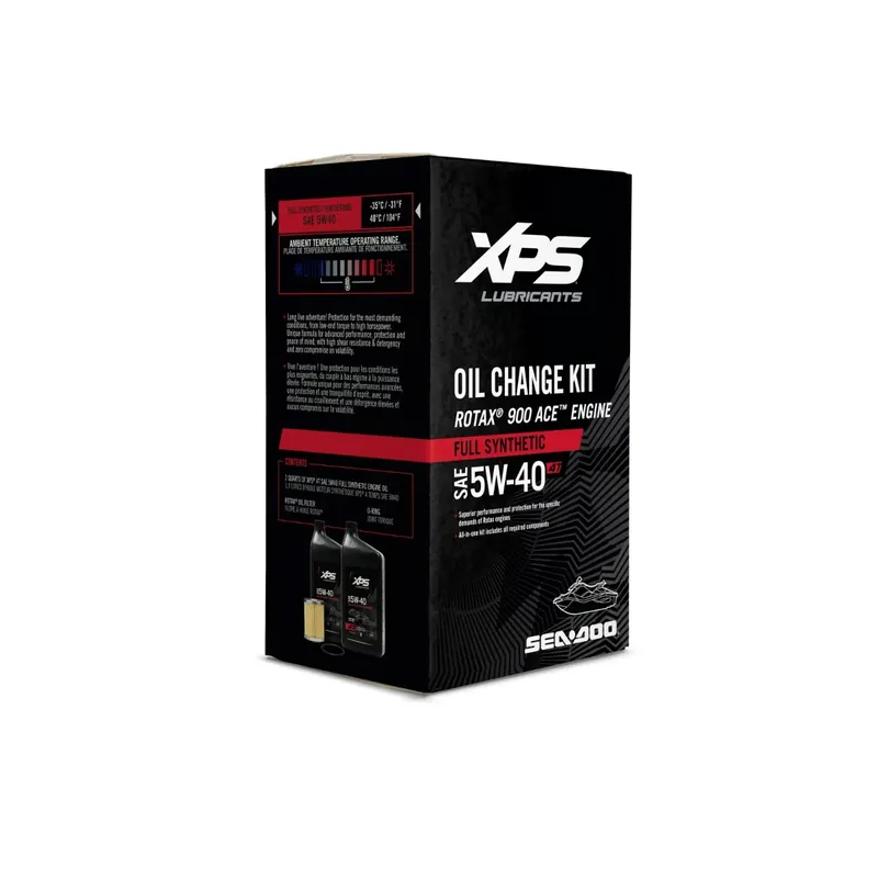 Ensemble de changement d’huile synthétique 4T 5W-40 XPS pour moteur Rotax 900 ACE* Vente Flash