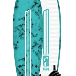 Expédition Rapide Eps Core Fish 5‘10 - Planche De Surf Softboard