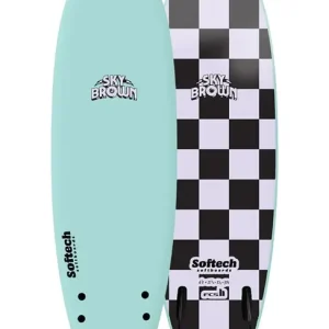 Dernier Modèle Sky Brown Seafoam Planche De Surf Mousse