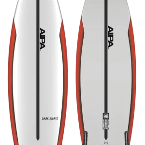 Dernier Modèle Aipa The Dark Horse DualCore Futures - Planche Surf Shortboard
