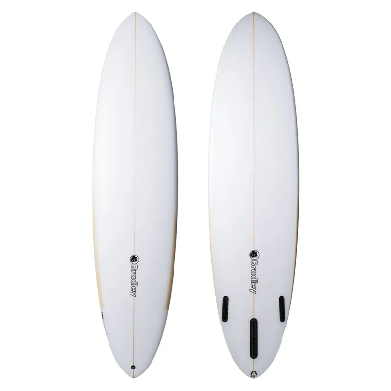 Bradley Nomad Fins Single + 2 FCS 2 x 3 - Mid Length Nouvelle Collection