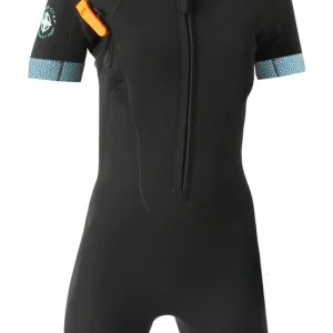 2/2 Shorty Dual Zip - Combinaison Longe Cote Femme Authentique