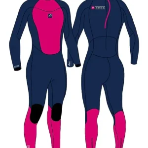 Retour Gratuit 4/3 Pioneer - Zip Dos L/S Combinaison Surf Fille