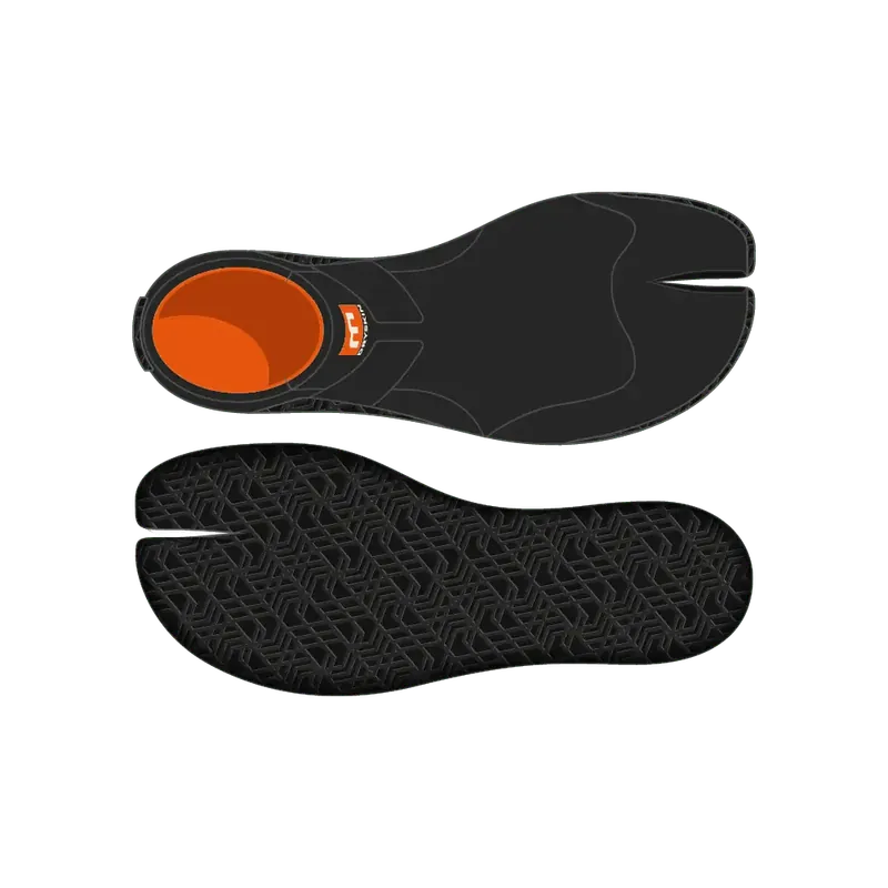 Priime - Dryskin 3 mm Chausson Surf Adulte Haute Qualité