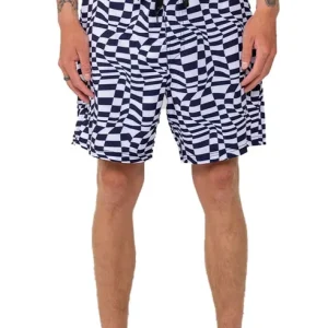 Warpped Check Fixed Boardshort Homme Achat Immédiat
