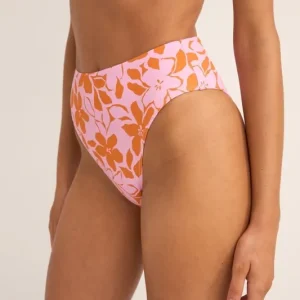 Expédié Aujourd'hui Bora Bora Floral Hi Waist - Bas de Maillot Femme