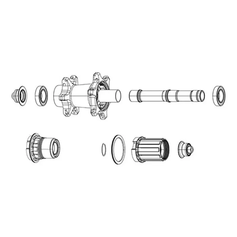 Zipp Adaptateur ZM2 Front Set Axle End Cap Acheter Direct