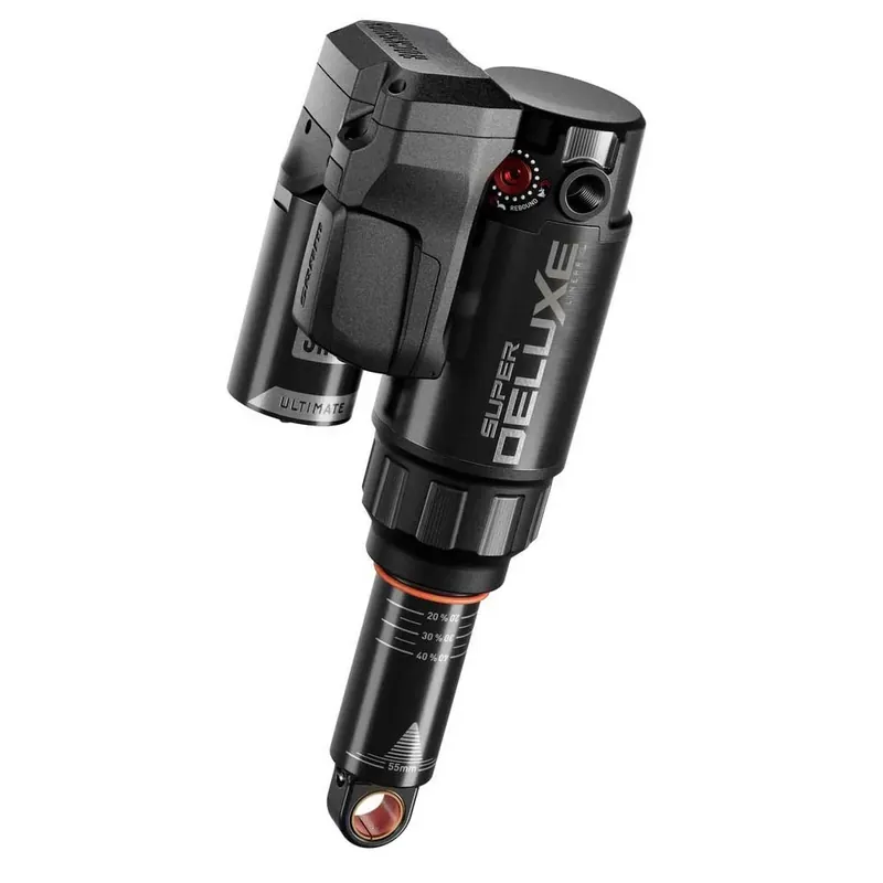 Acheter En Ligne RockShox Amortisseur Super Deluxe Ultimate Flight Attendant Linear XL Air TokenLoc5 Reb55/Comp34 Mid4-Lock6HydB/O Ttrun Nb 90º D1 SBCEnduro2020+
