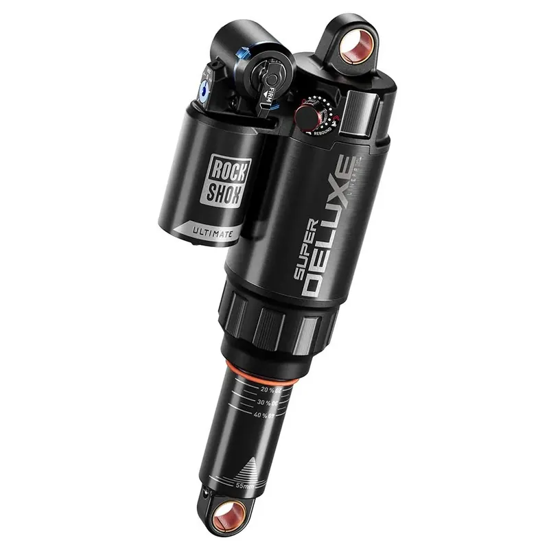 RockShox Amortisseur Super Deluxe Ultimate RC2T Linear XL Air Token Loc 3 Reb55/Comp34 Lockout45 HB Std D1 Santa Cruz Hightower2,3 2019-2024 Promotion