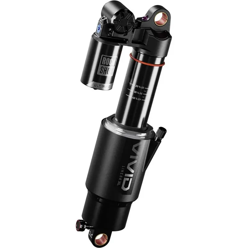 RockShox Amortisseur Vivid Ultimate DH RC2 LinearXL Air 2 Tokens Reb55/Comp34 Adj Hydraulic Bottom Out Standard D1 Dernière Chance