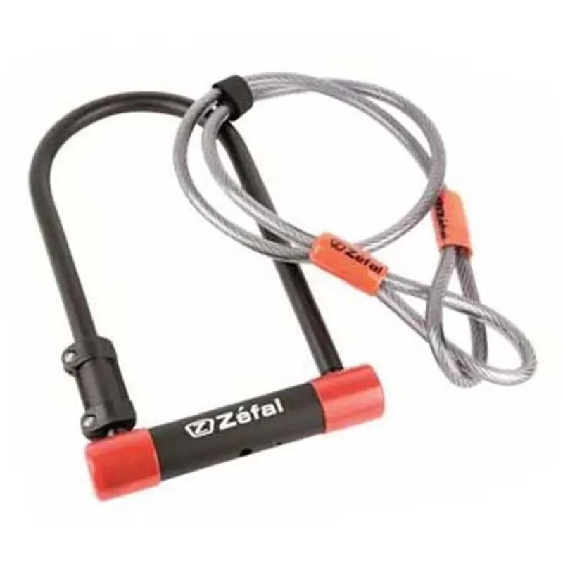 Zefal Antivol U Padlock Cable 13 mm Haute Qualité